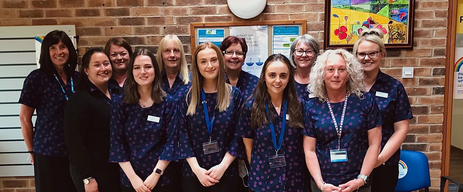 The Belford Medical Practice team, ready to welcome you